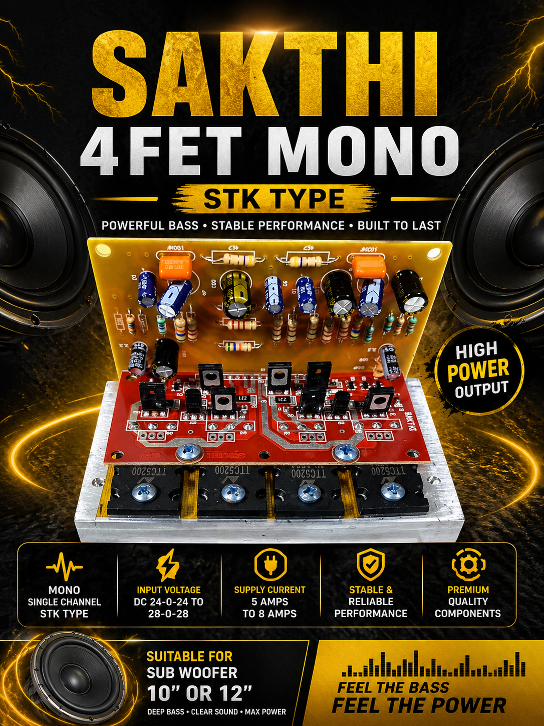 SAKTHI 4 FET STK TYPE MONO