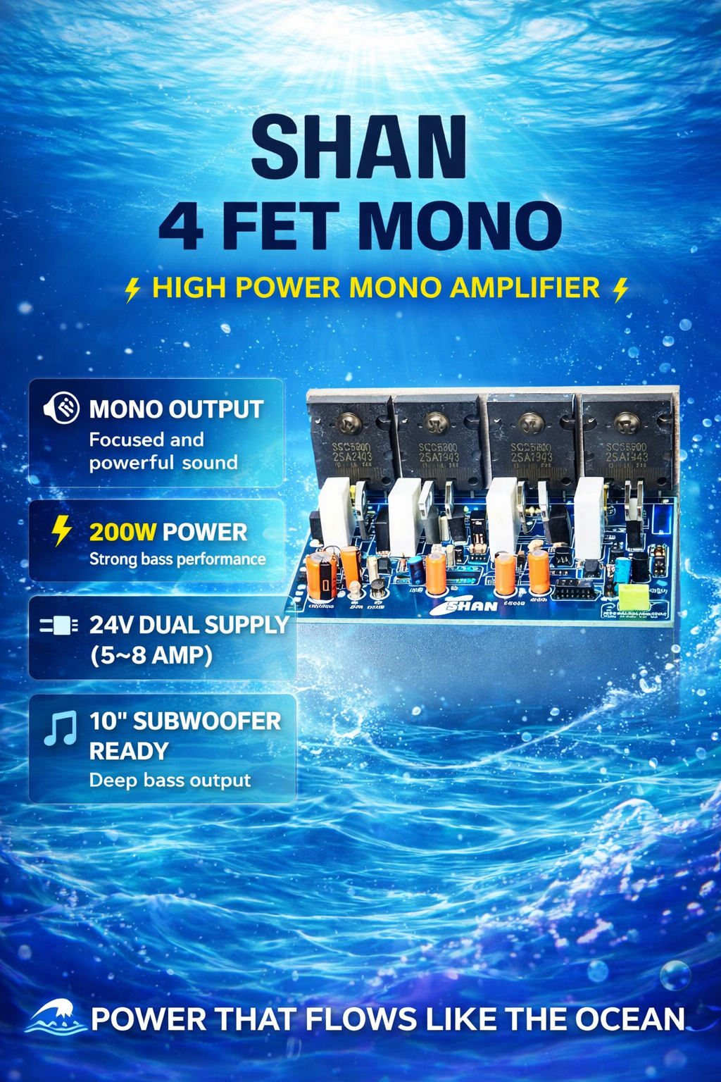 SHAN 4 FET MONO