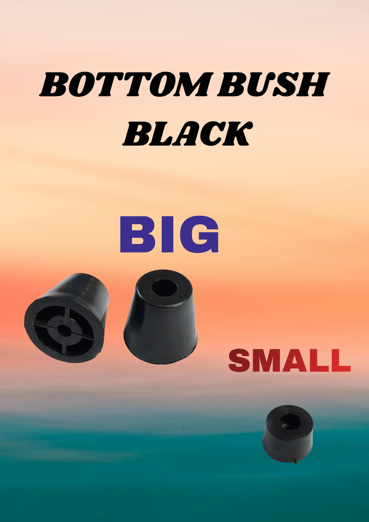 BOTTOM BUSH BLACK BIG