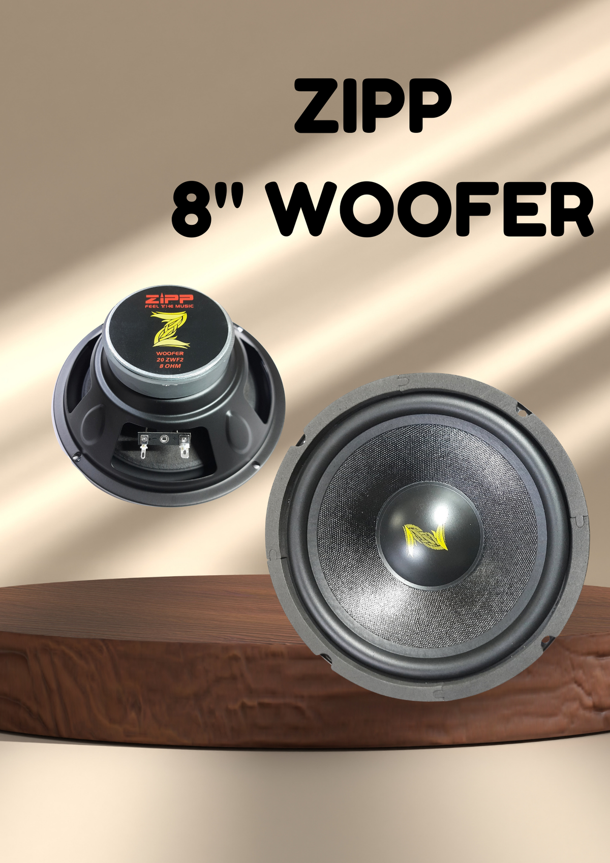 ZIPP 8" WOOFER