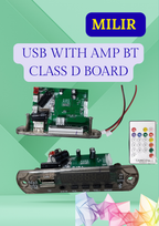 MILIR USB WITH AMP-BT RESUME CLASS-D BOARD