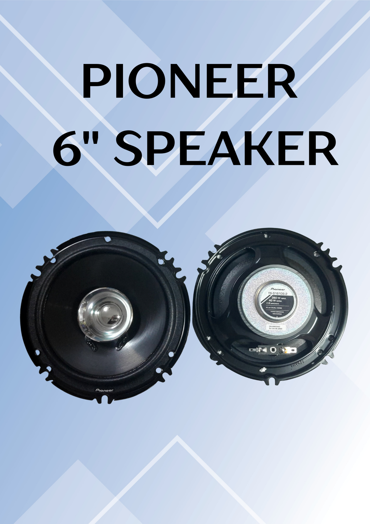 PIONEER 6 1/2" SPEAKER