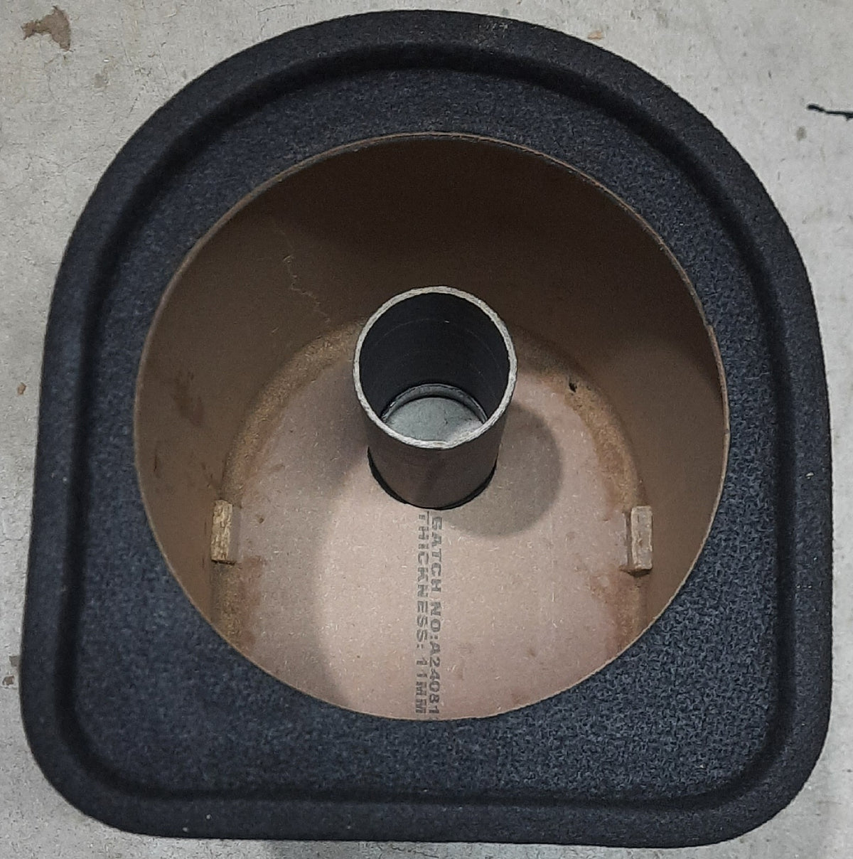 10" HALF ROUND BASS TUBE BOX
