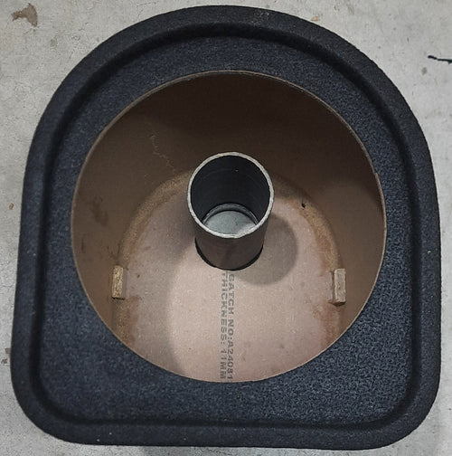10" HALF ROUND BASS TUBE BOX