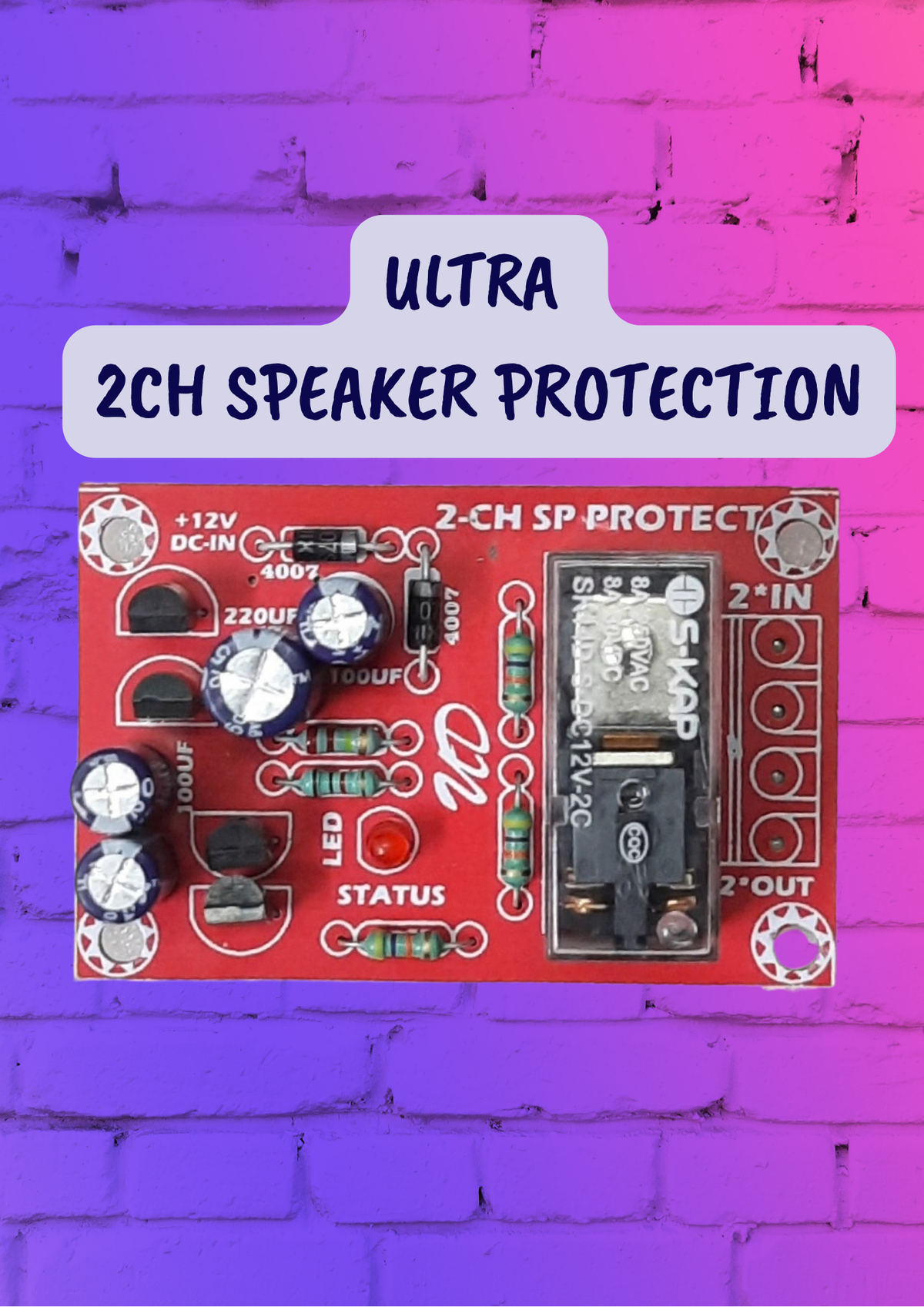 ULTRA 2CH SPK PROTECTION