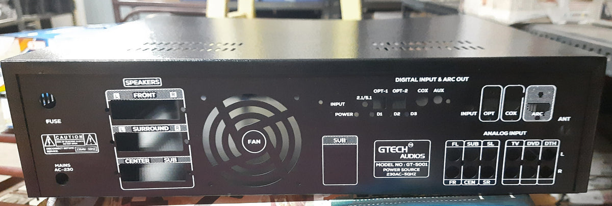 GT 5001 DEPTH +CONTROL PANEL