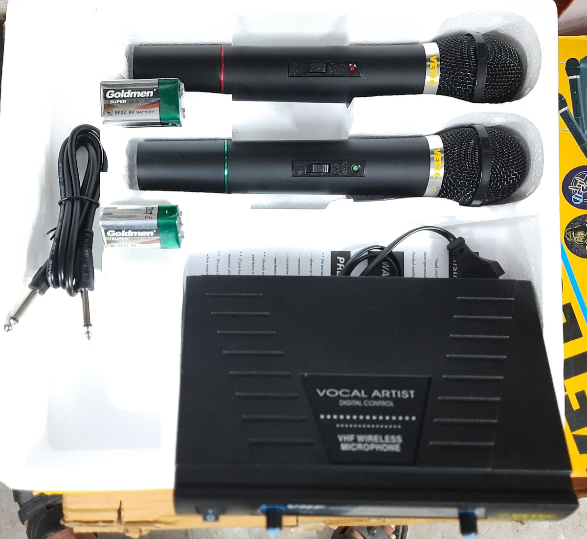 VETEC WIRELESS MIKE VT-3028 (DOUBLE MIKE)