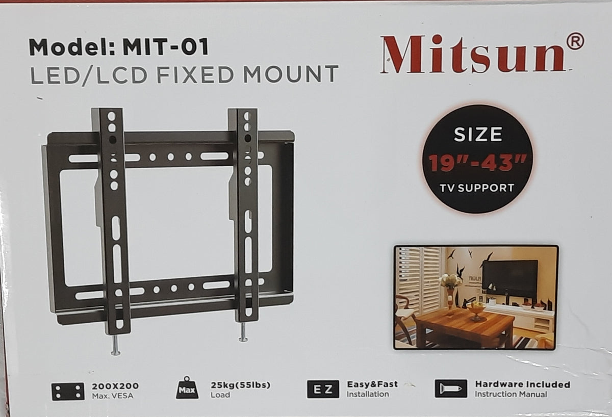 MIT-01 LED/LCD 19"-43" FIXED STAND