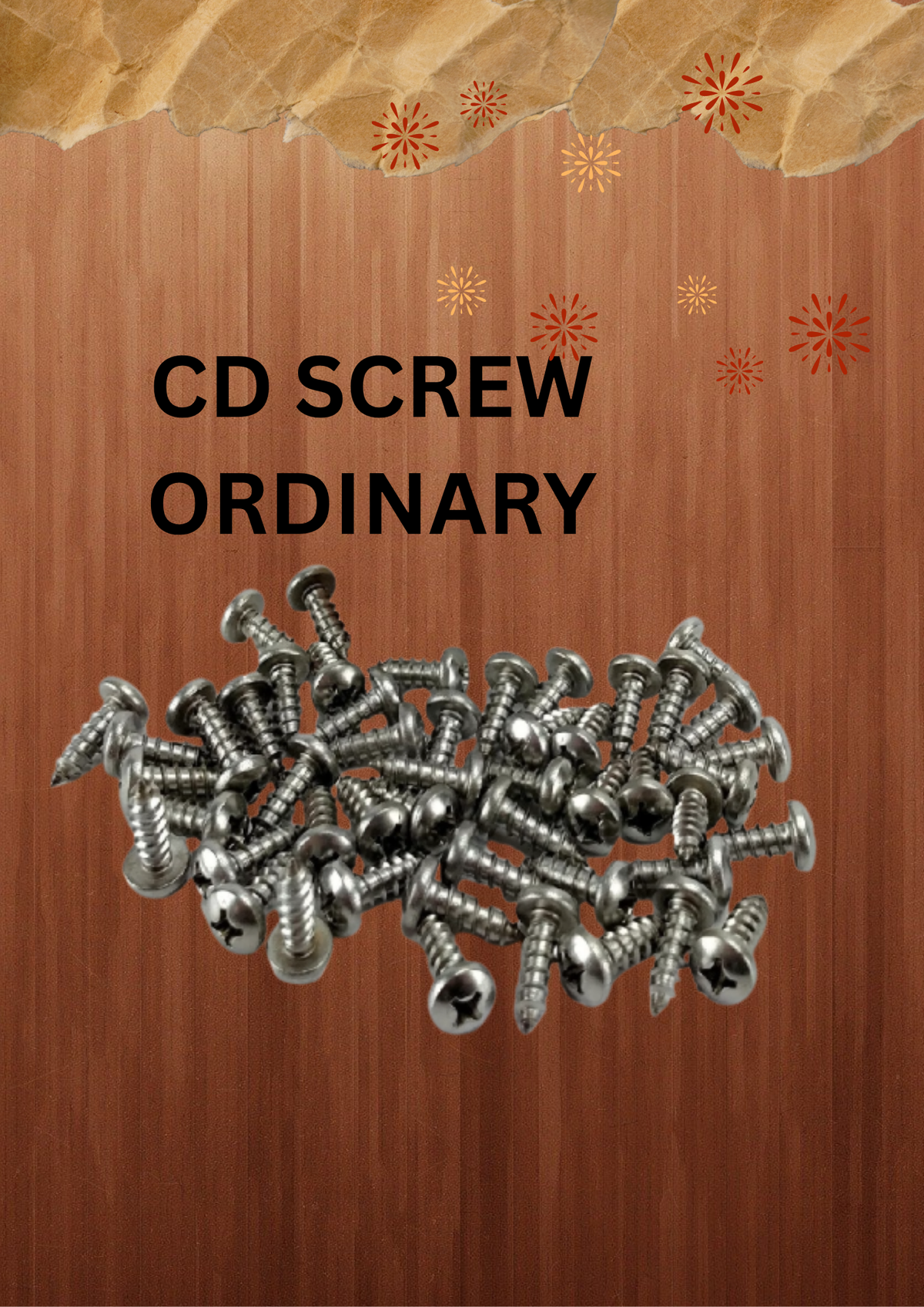 CD SCREW ORDINARY PKT