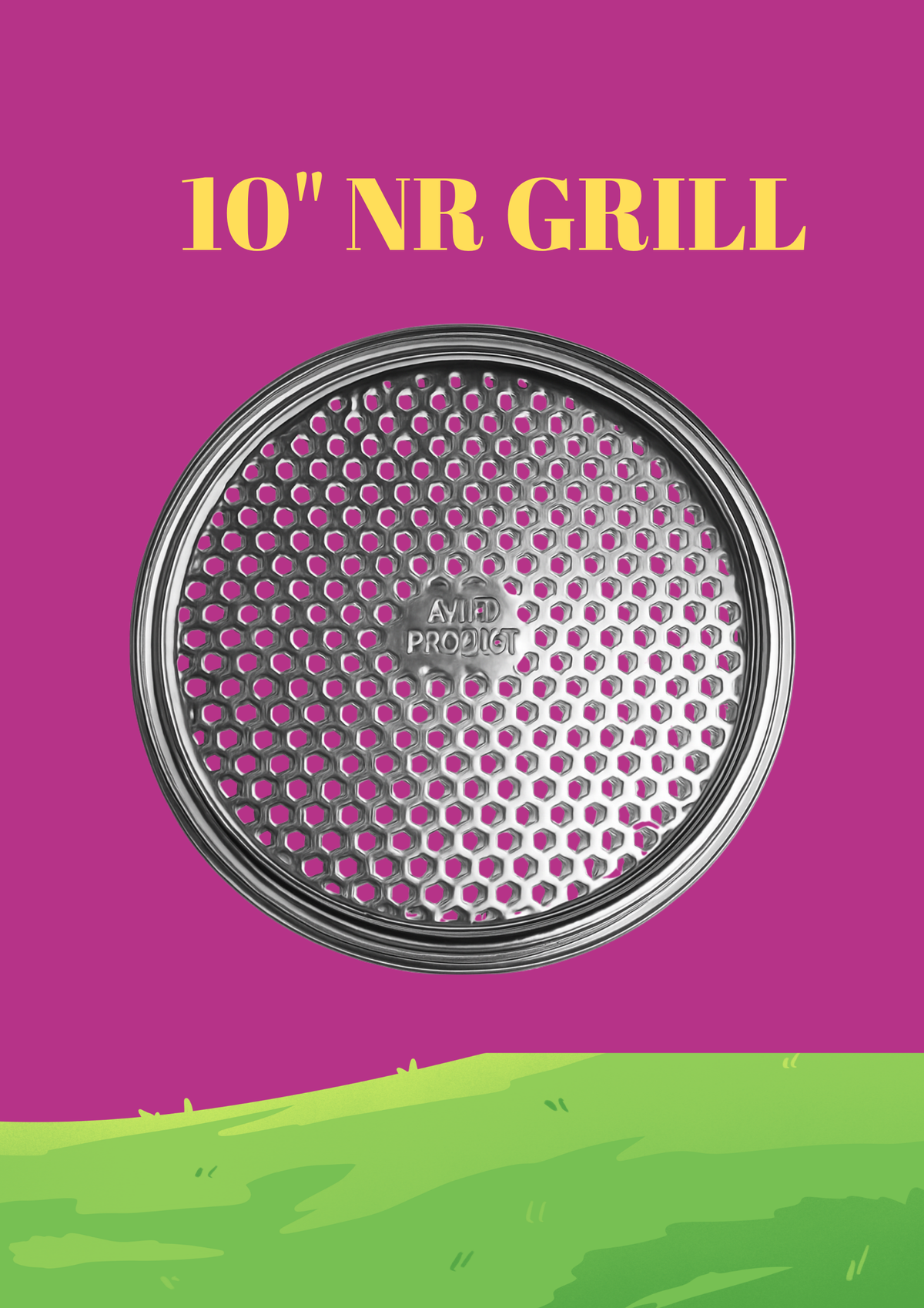 10" METAL GRILL NR