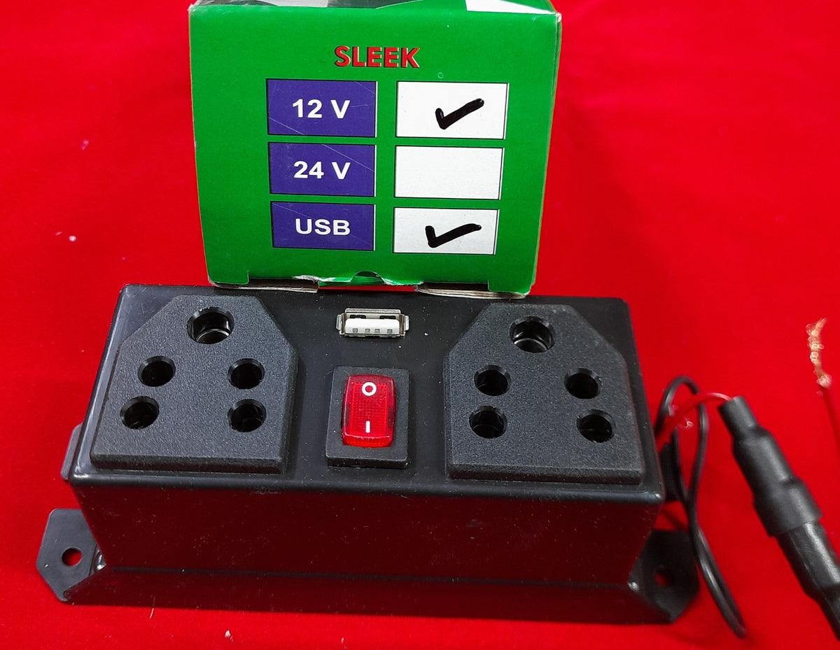 SPARK SLEEK DC TO DC CONVERTER 12V WITH USB
