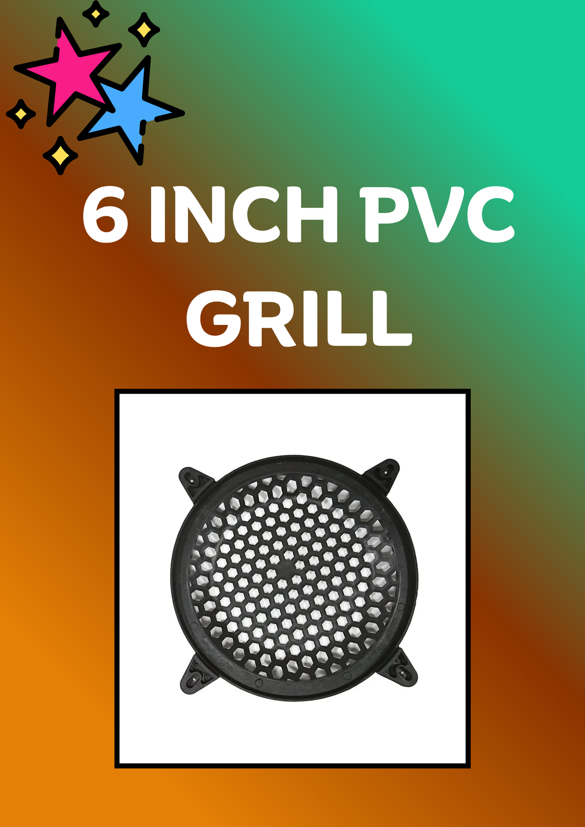6" PVC GRILL
