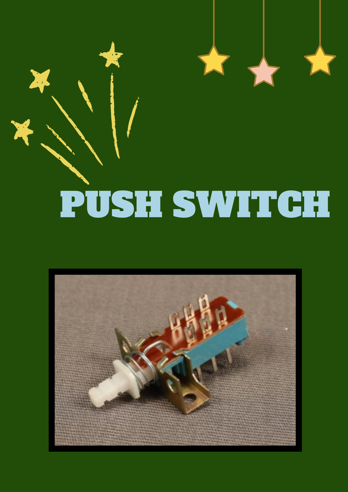 CONEL PUSH SWITCH