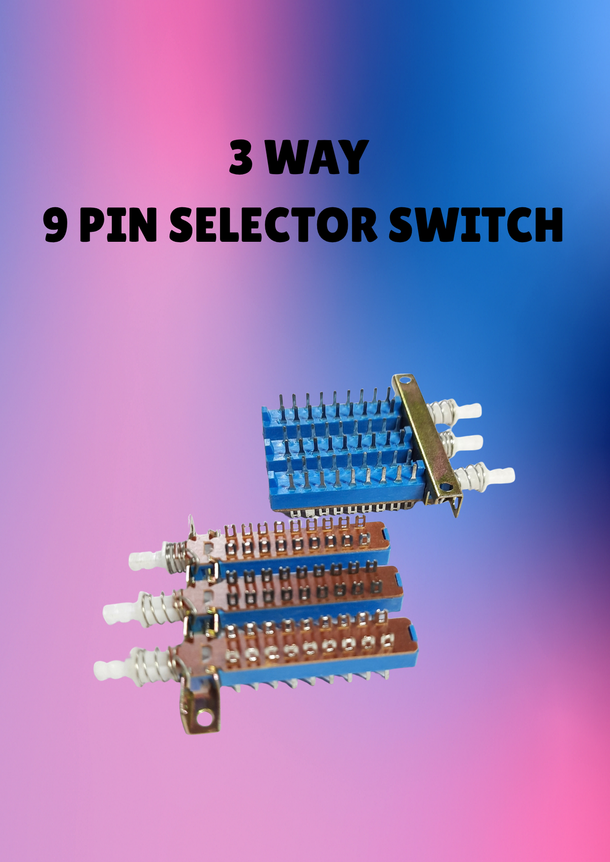 CONEL 3 WAY 9 PIN SWITCH