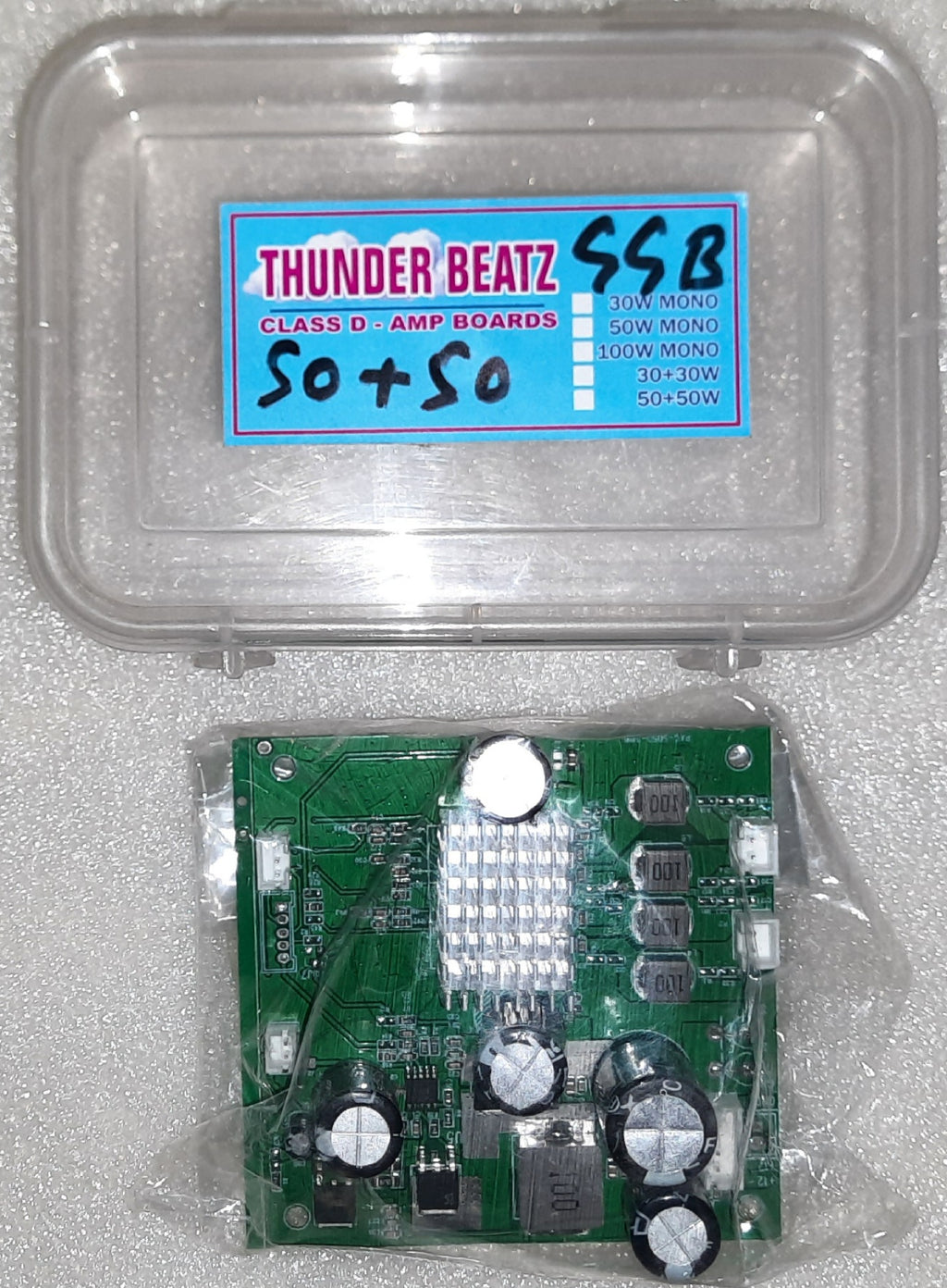 THUNDER BEATZ CLASS-D BD 50+50 ST