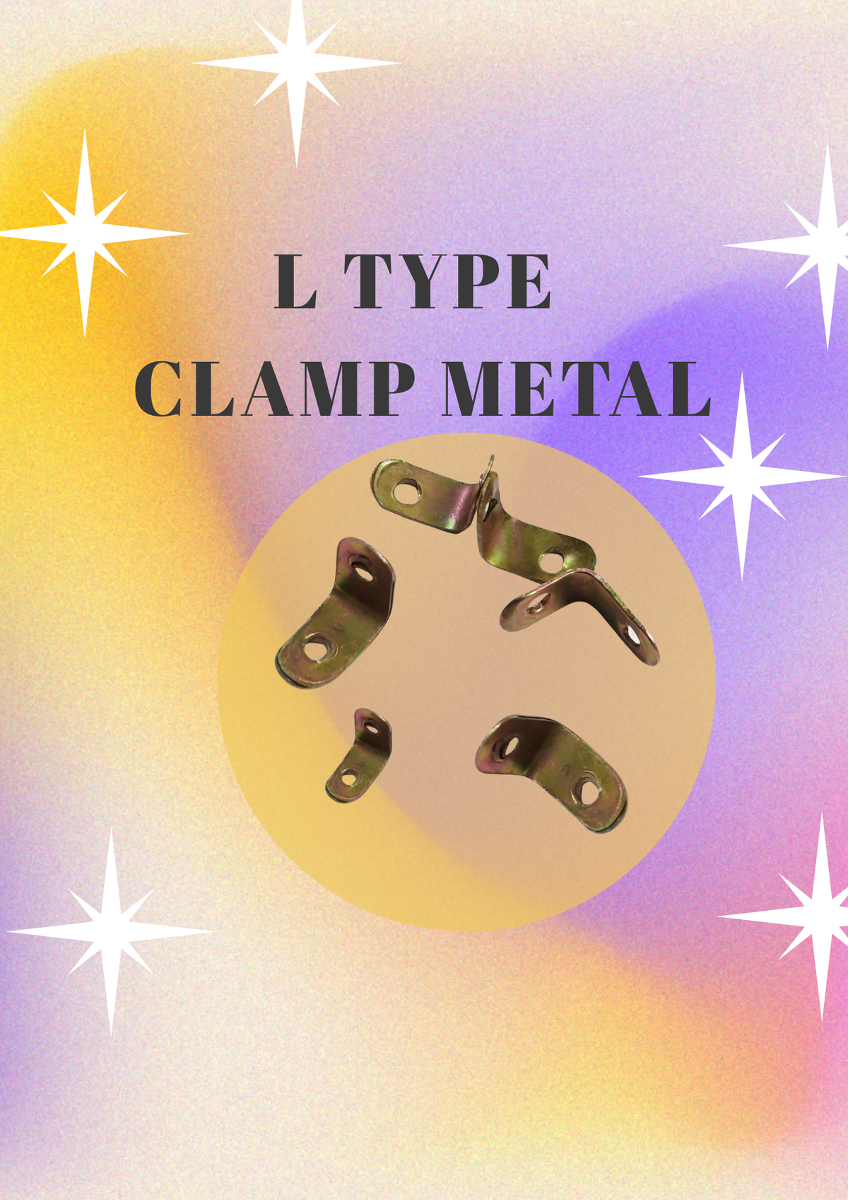 "L" TYPE CLAMP METAL PER PCS