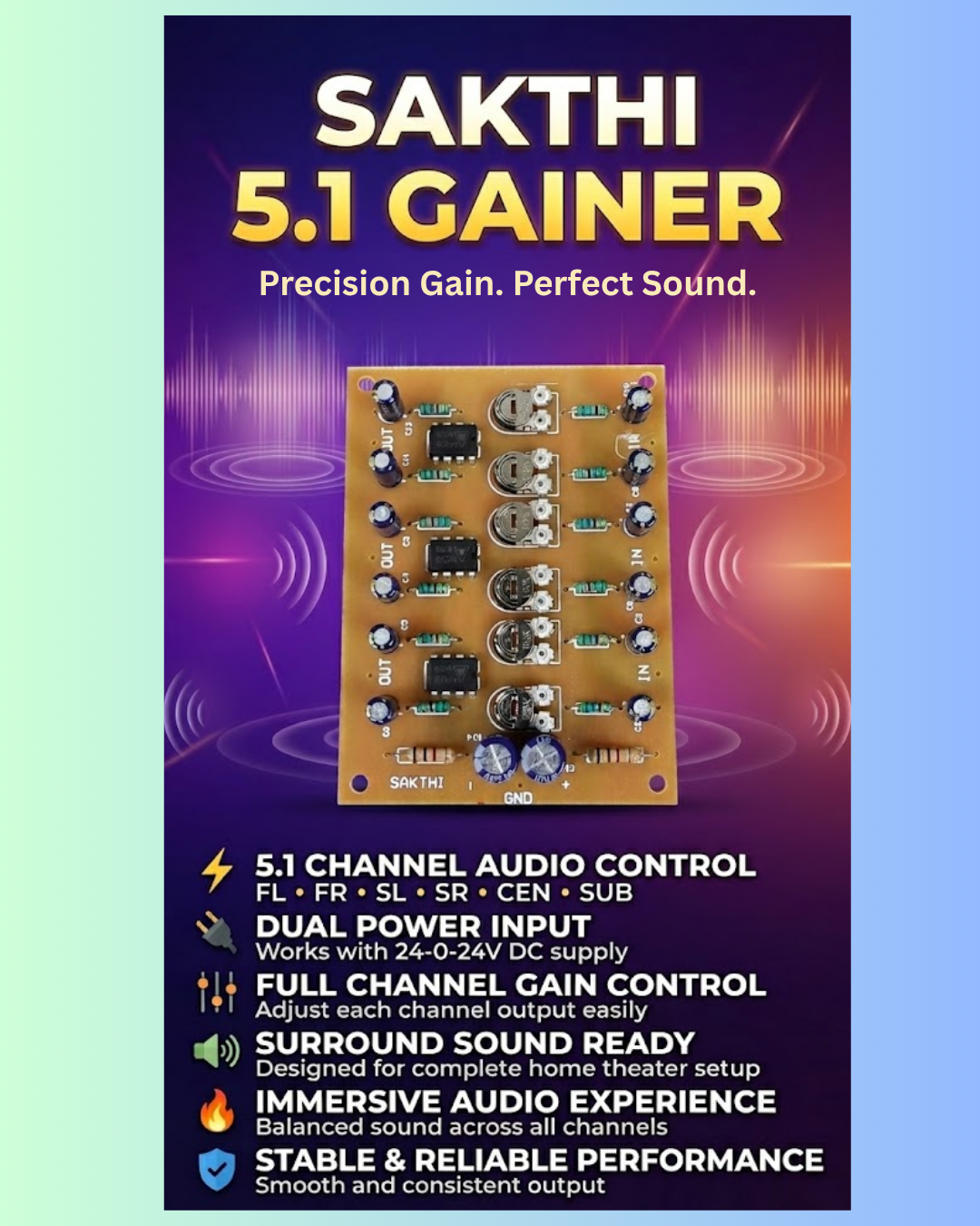 SAKTHI 5.1 GAINER BD