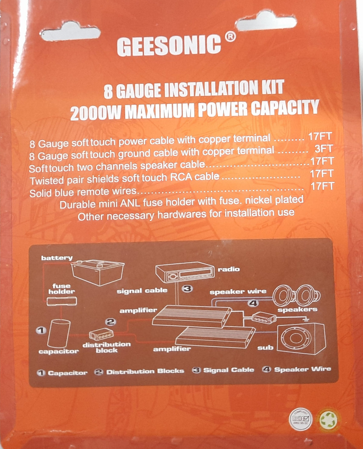 GEESONIC WIRE KIT