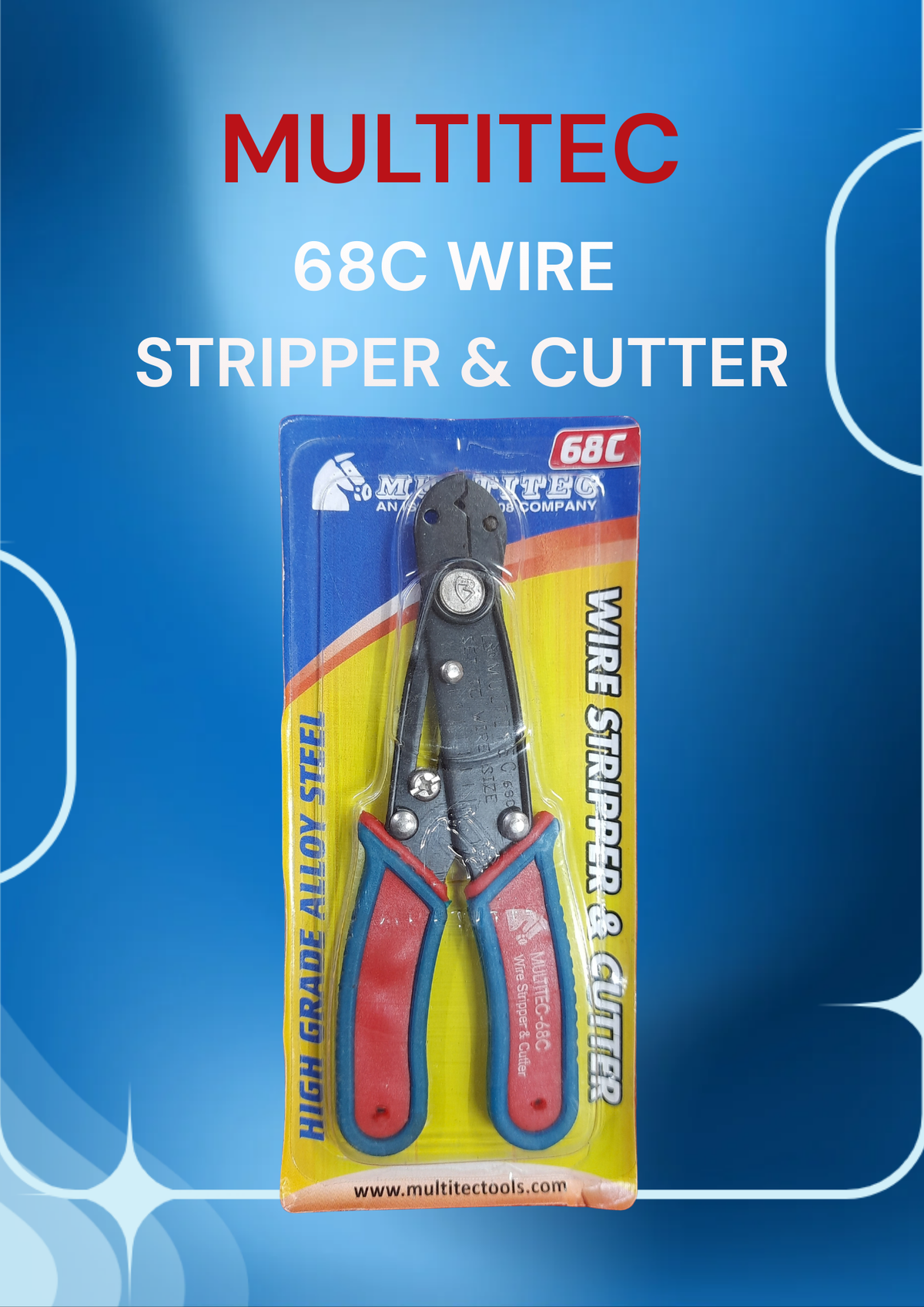 MULTITEC 68C WIRE STRIPPER & CUTTER