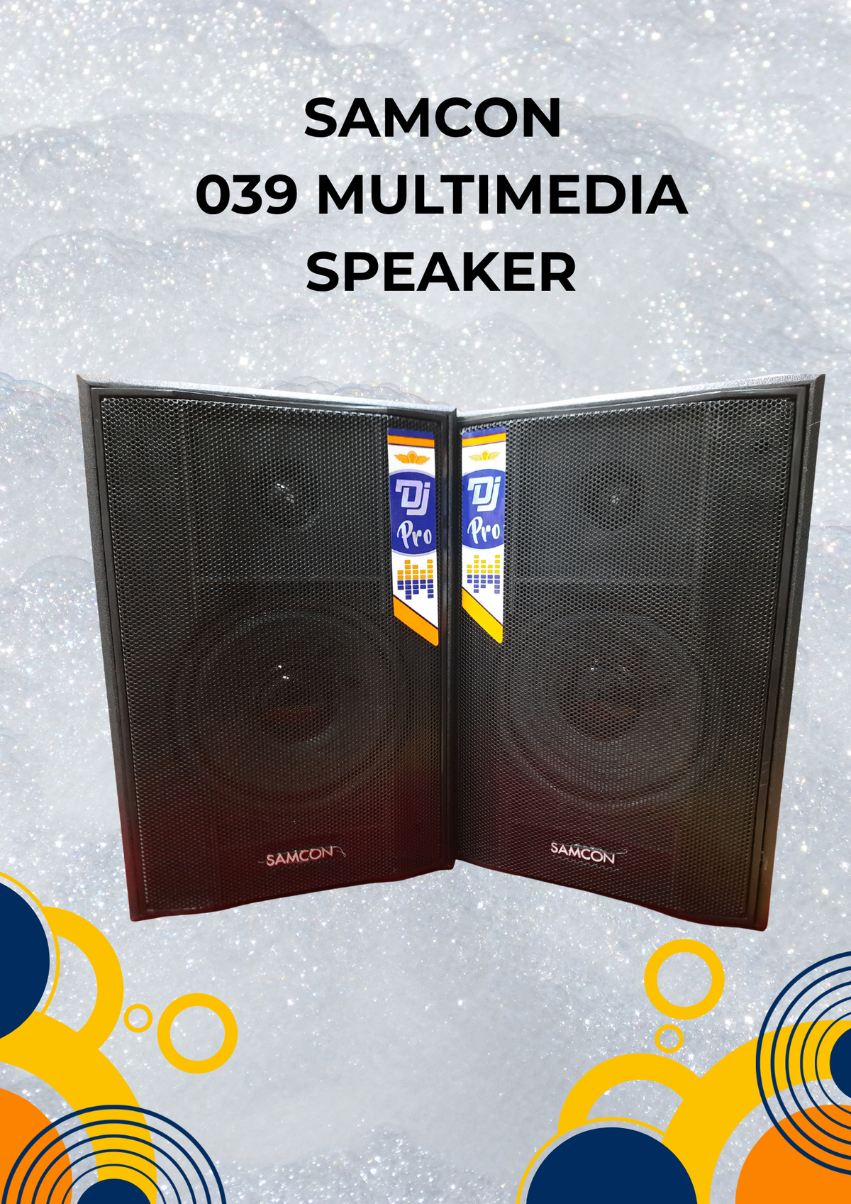 SAMCON (MODEL - 039) 5" MULTIMEDIA SPEAKER