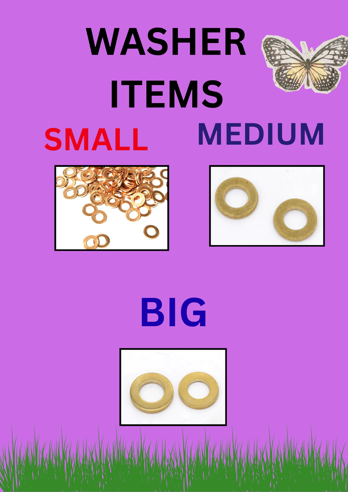 WASHER BIG PKT