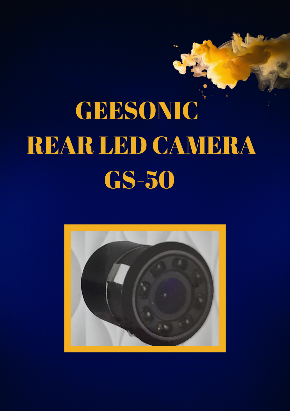 GEESONIC GS-50 CAR LED CAMERA