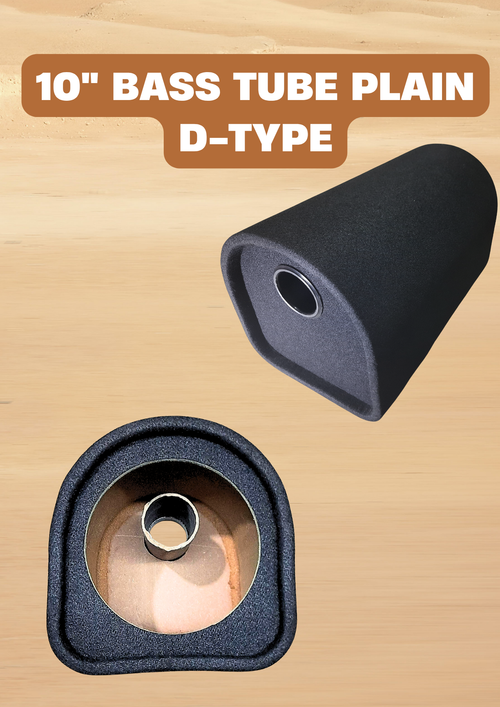 10" HALF ROUND BASS TUBE BOX