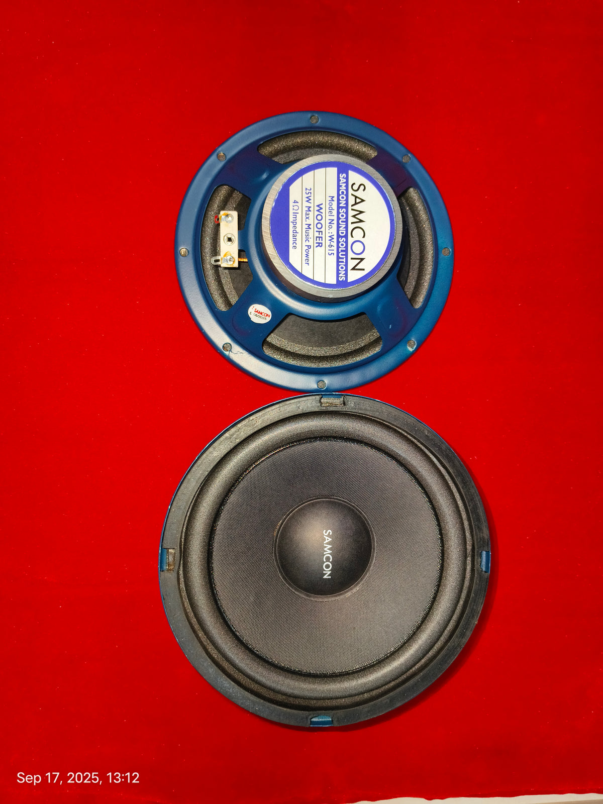 SAMCON 6"25W WOOFER