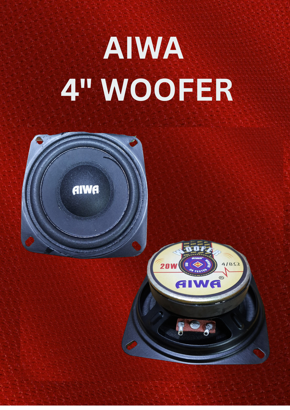 AIWA 4" WOOFER