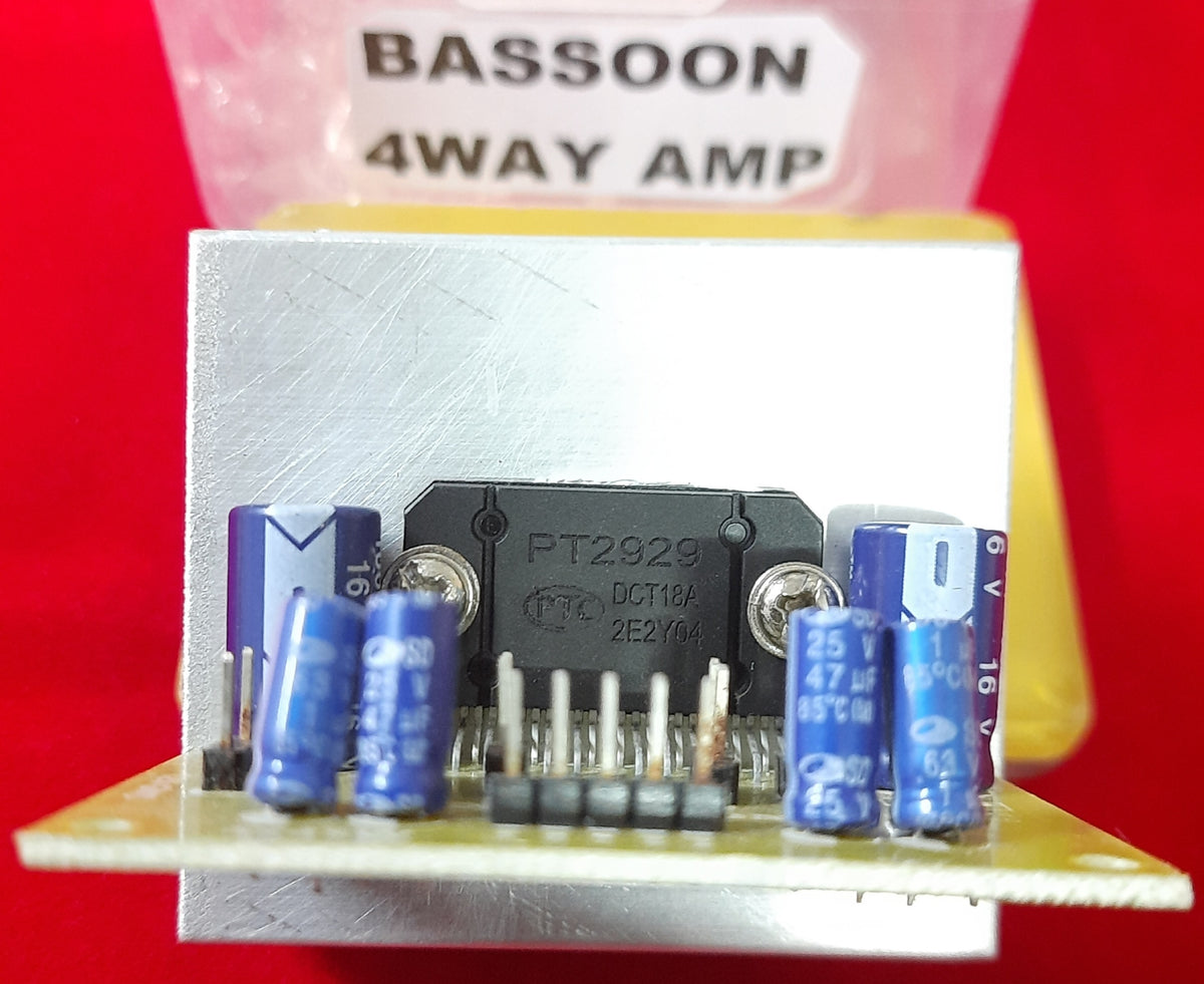 BASSOON 4WAY AMP BOARD