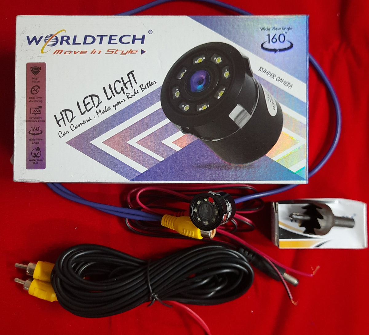 WORLDTECH HD LED CAR CAMERA