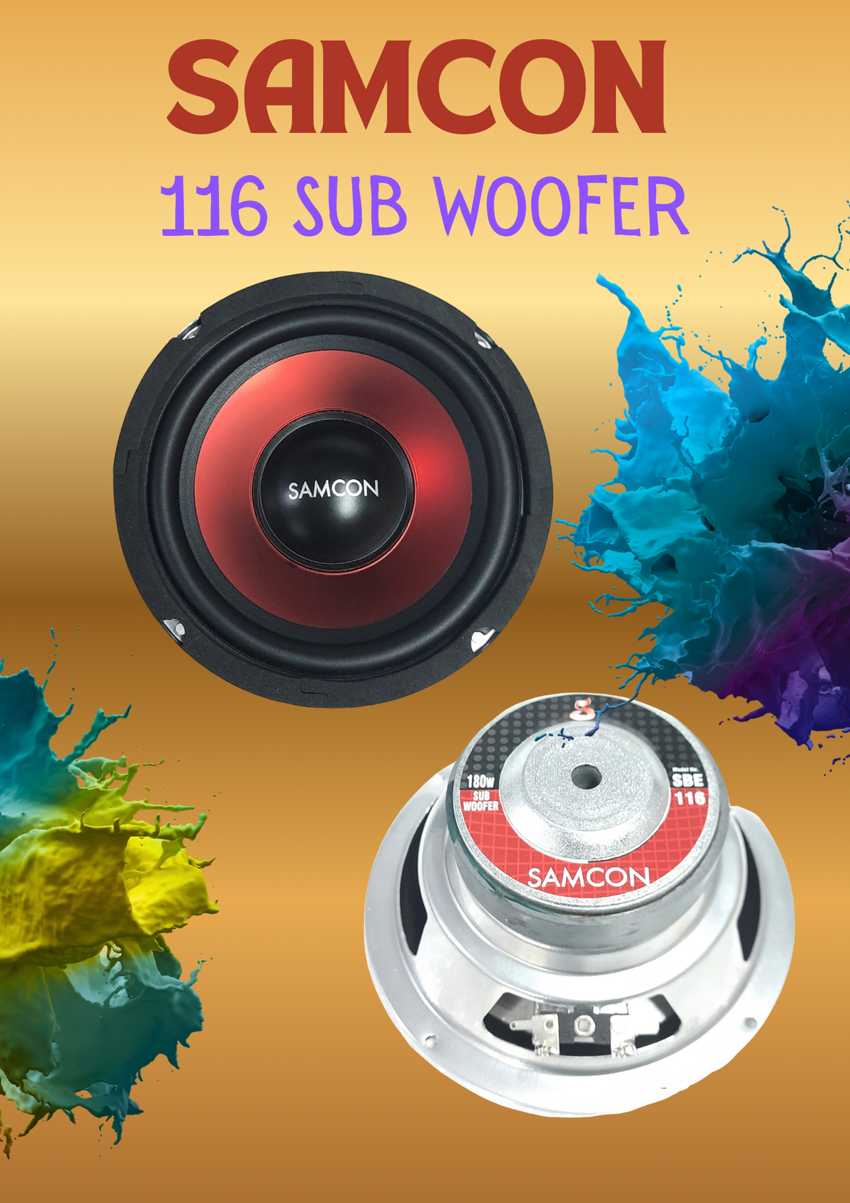 SAMCON 6" SUB (116)