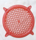 6" PVC GRILL COLOUR RED