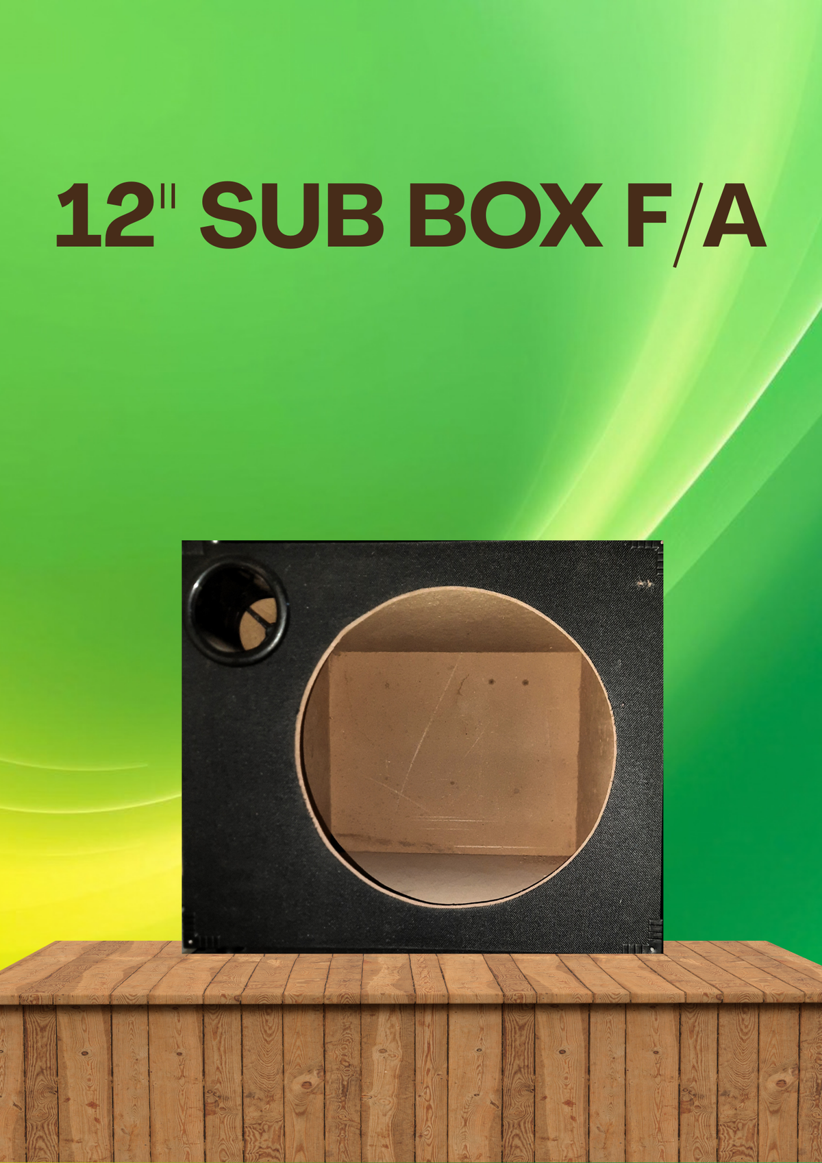 12" SUB BOX F/A