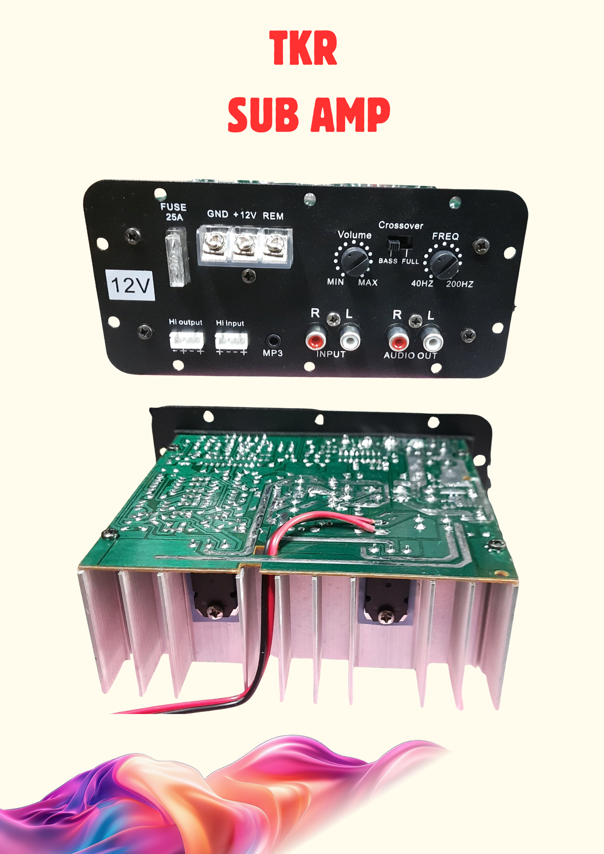 TKR SUB AMP