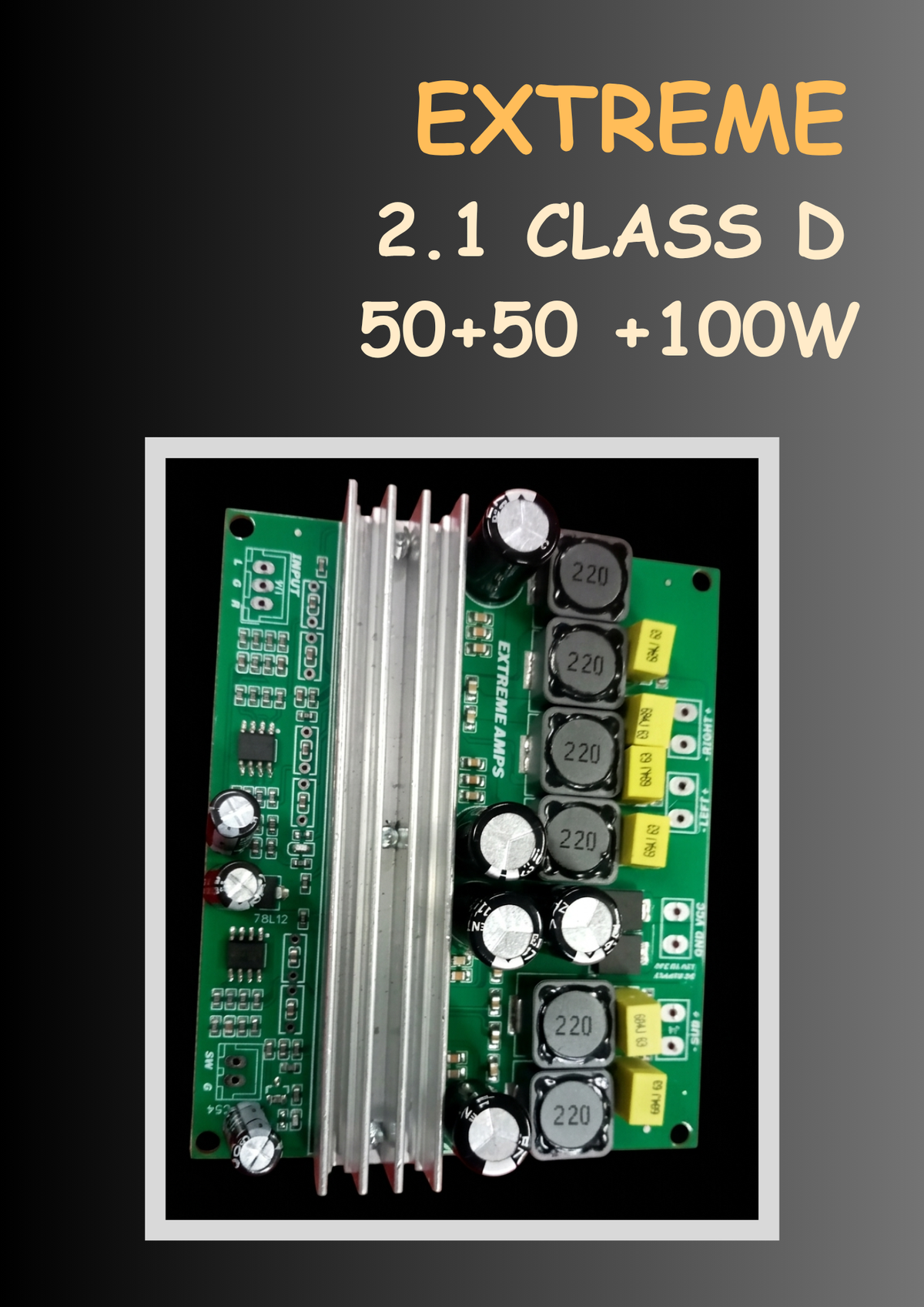 EXTREME 2.1 CLASS-D BD
