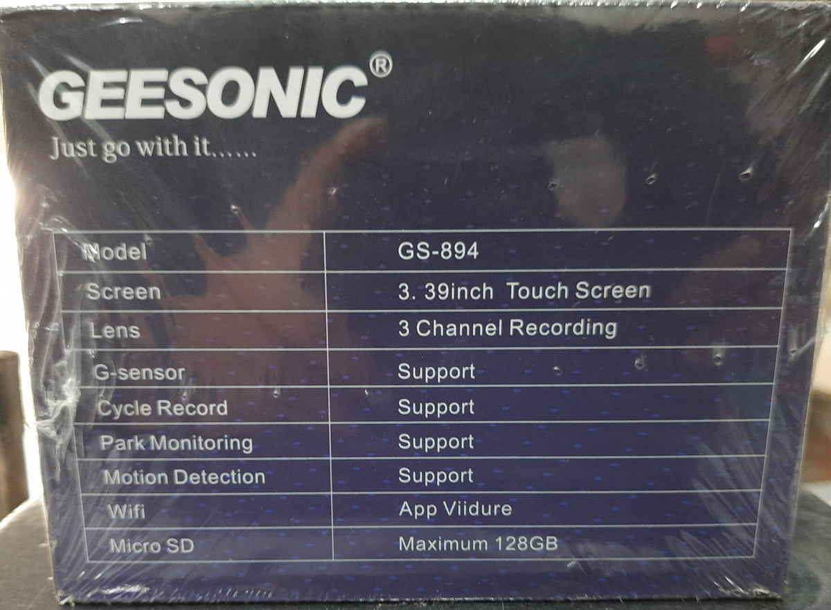 GEESONIC WIFI DASH CAMERA