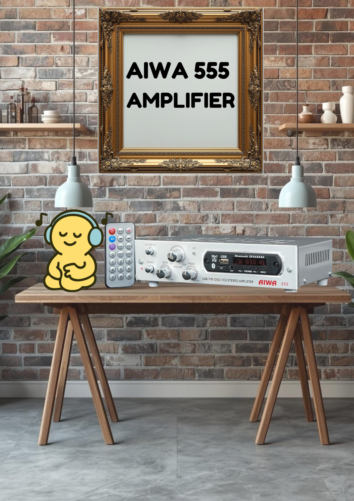 AIWA 555 AMP