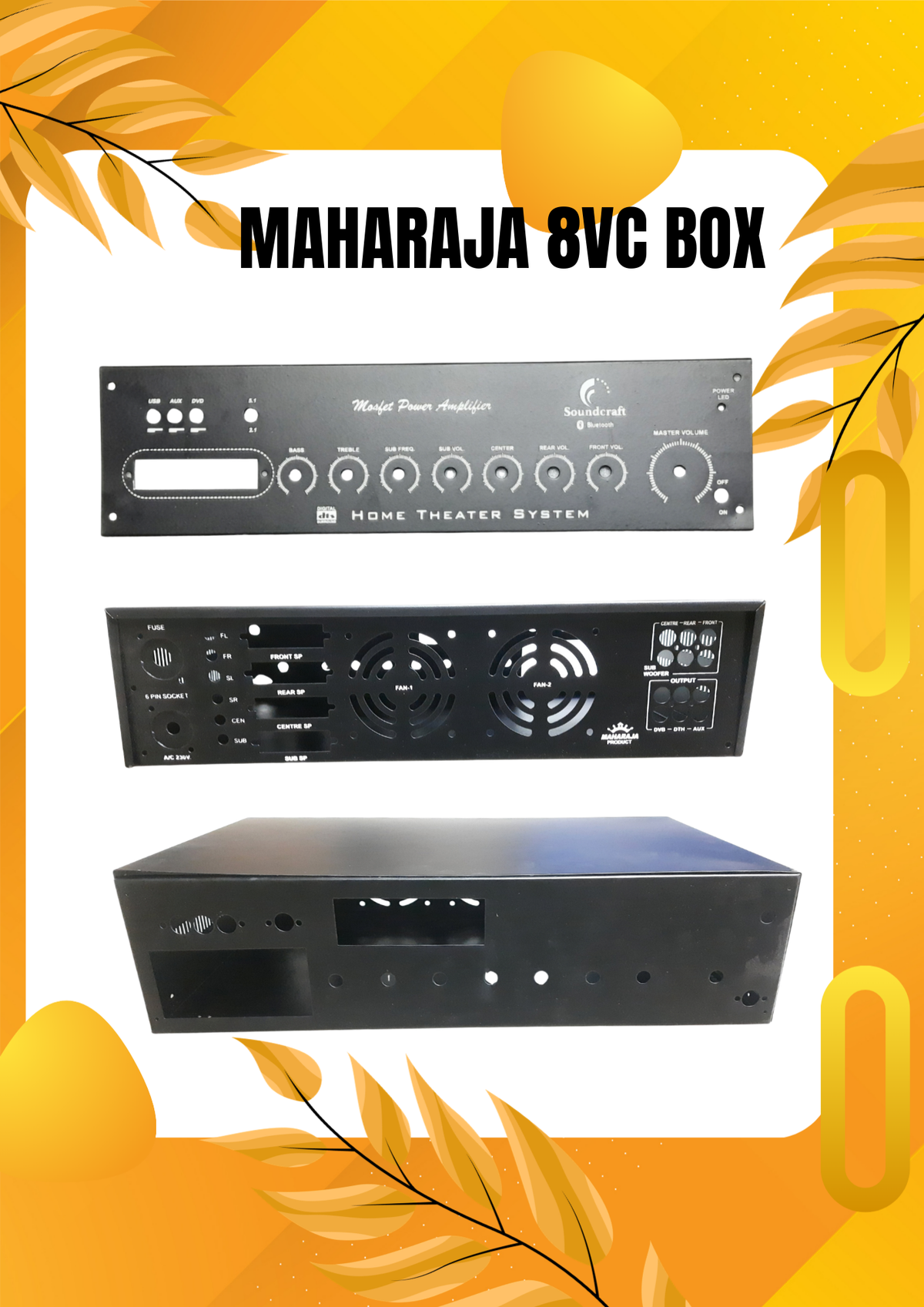 MAHARAJA 8VC SINGLE USB BOX