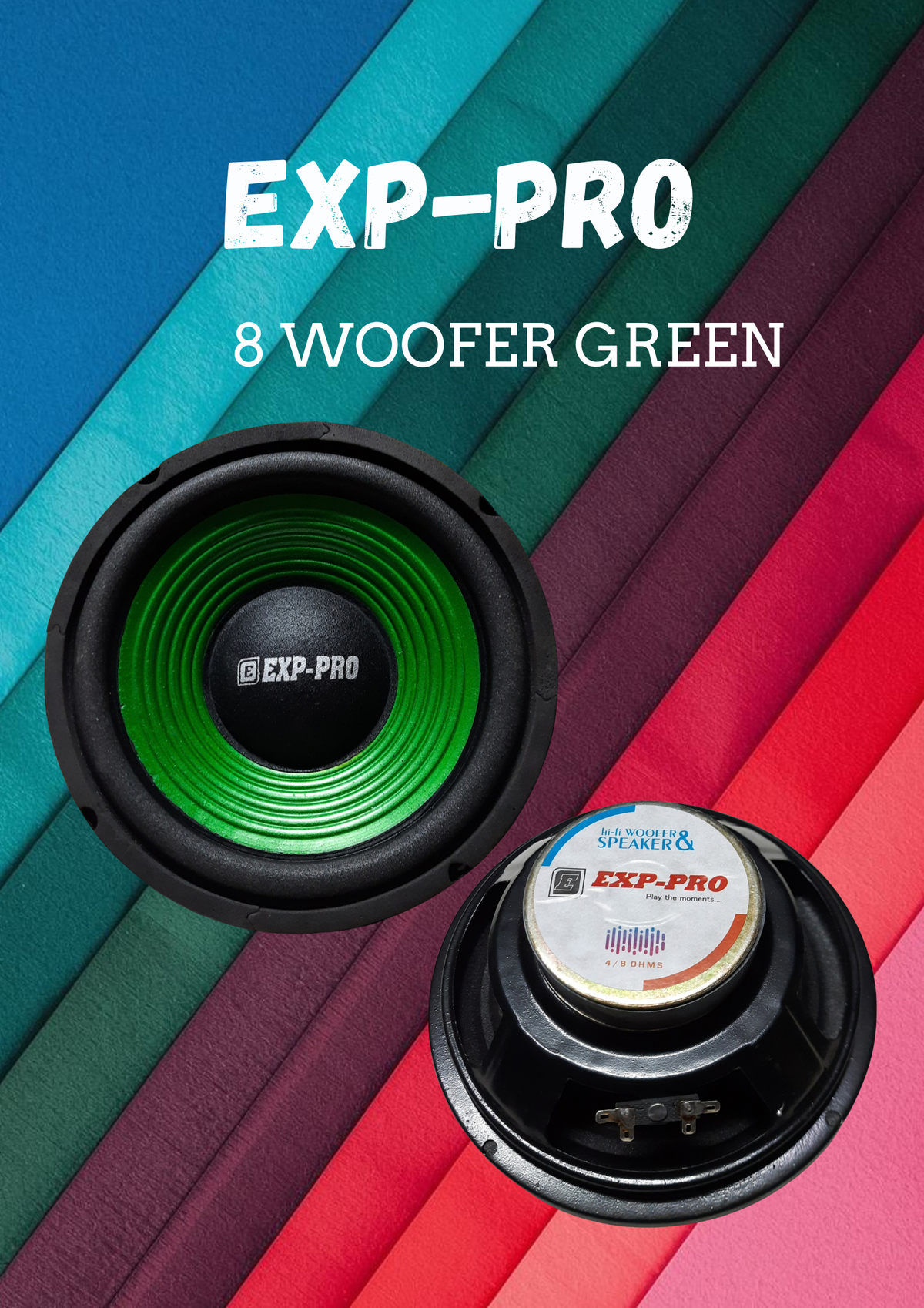 EXPRO 8" WOOFER