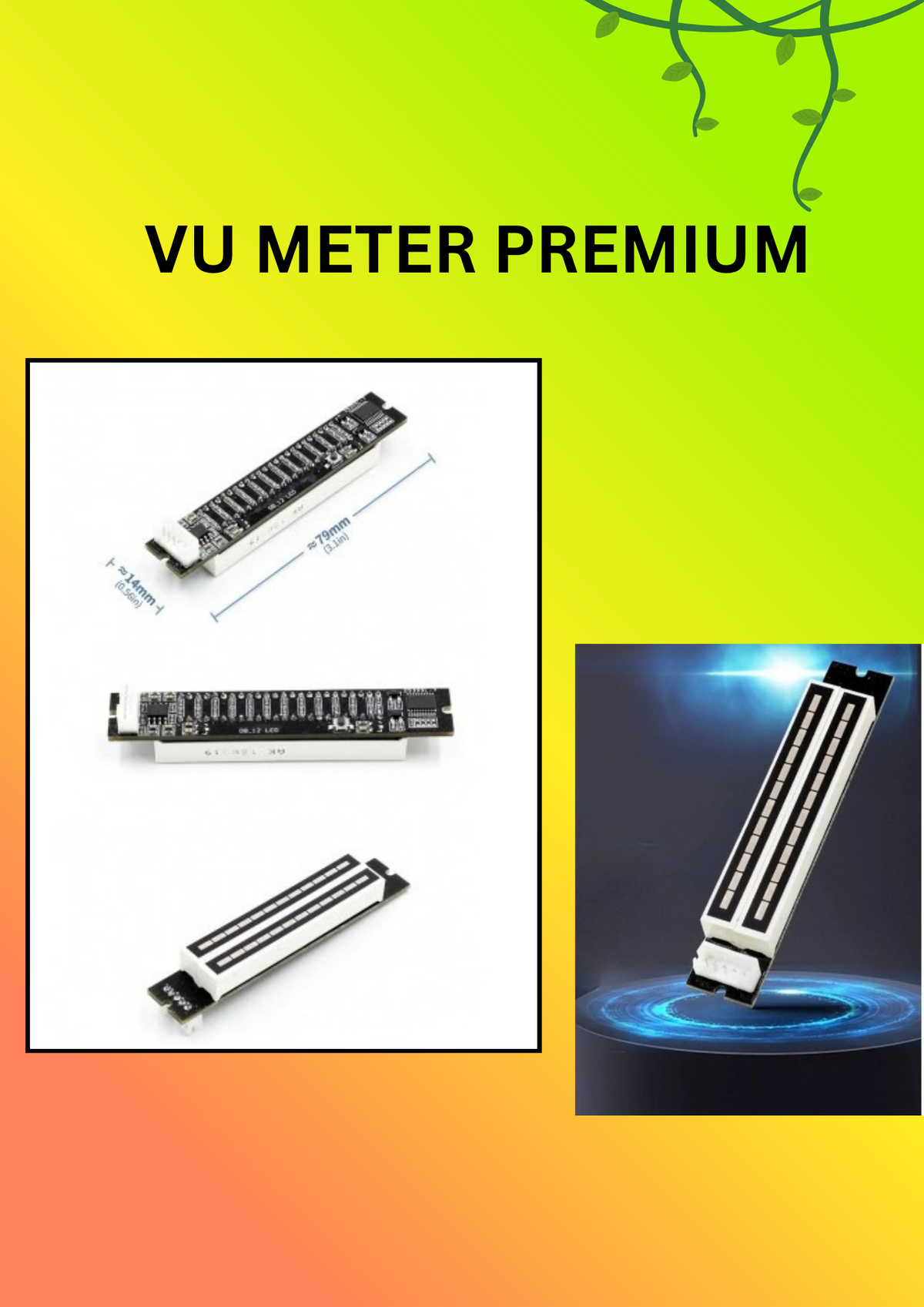 RAINBOW VU METER DELEX