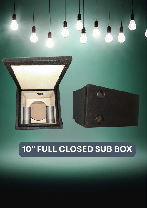 10" CLOSED SUB BOX