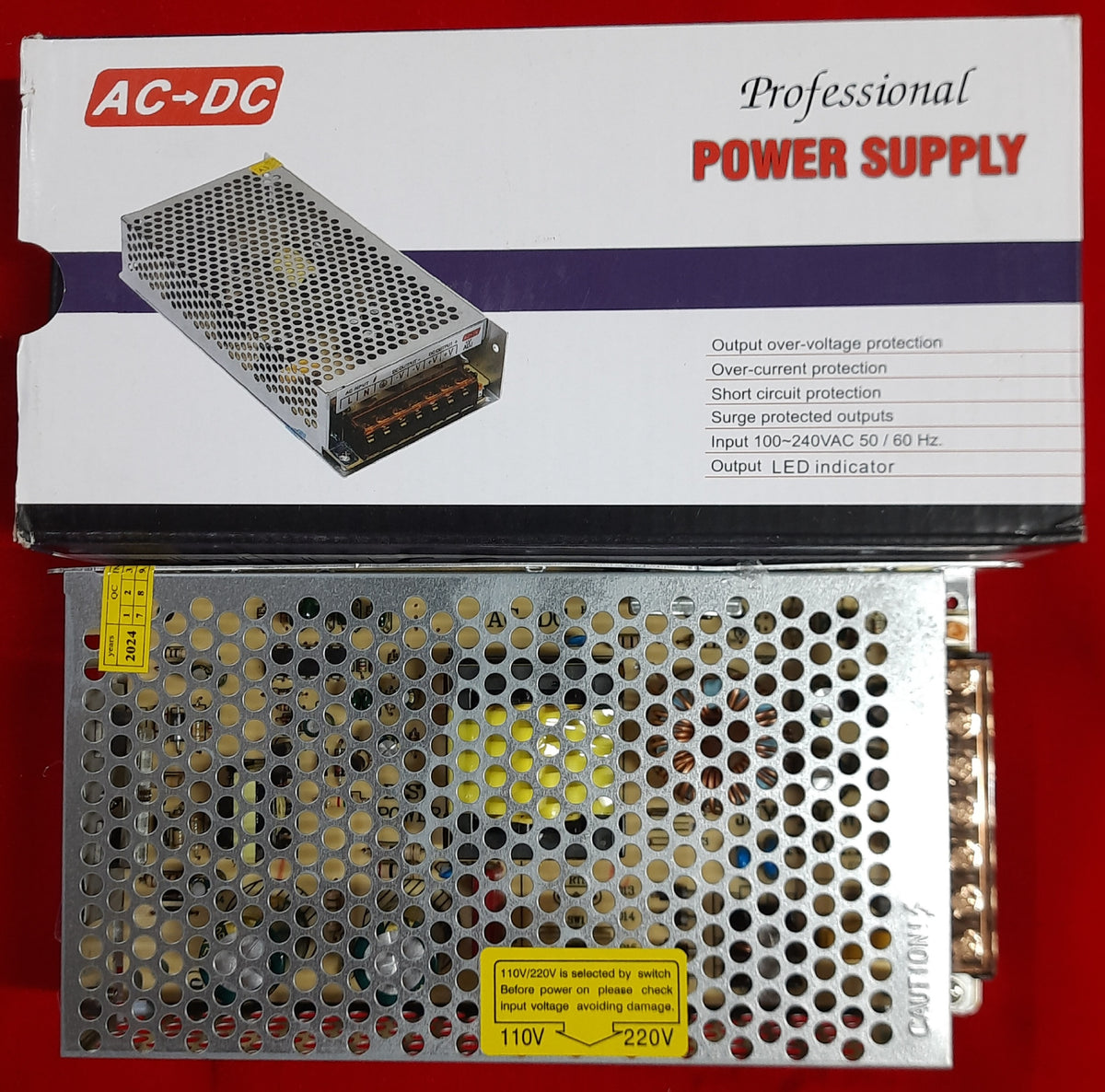 POWER SUPPLY SMPS DCOUTPUT 24V-5A