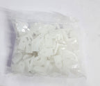 "L" TYPE CLAMP PVC PKT 100PCS