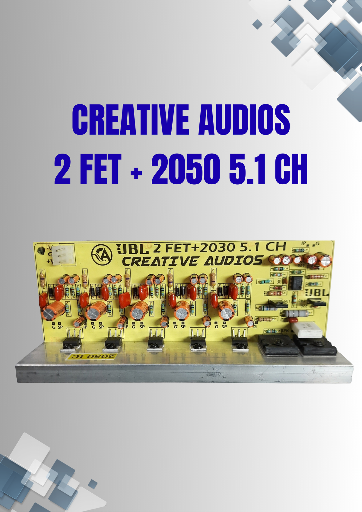 CREATIVE 2FET + 2050 5.1 CH BD