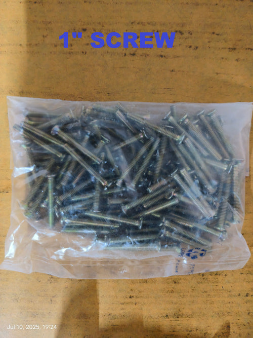 1" SCREW PKT / SCREW FOR PCB FITTING