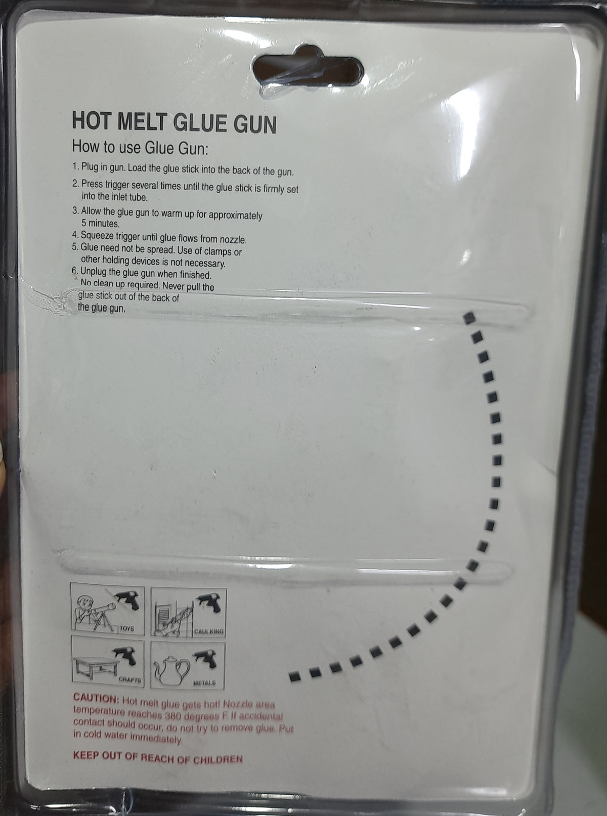 GLUE GUN (60W) WITH SWITCH