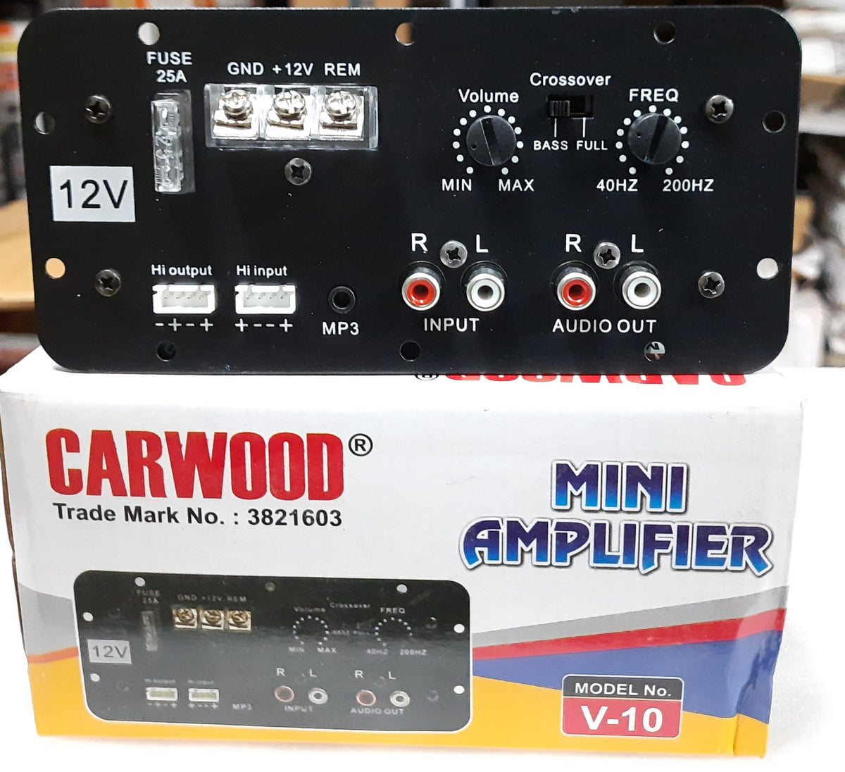 CARWOOD SUB AMP(MODEL:V-10)