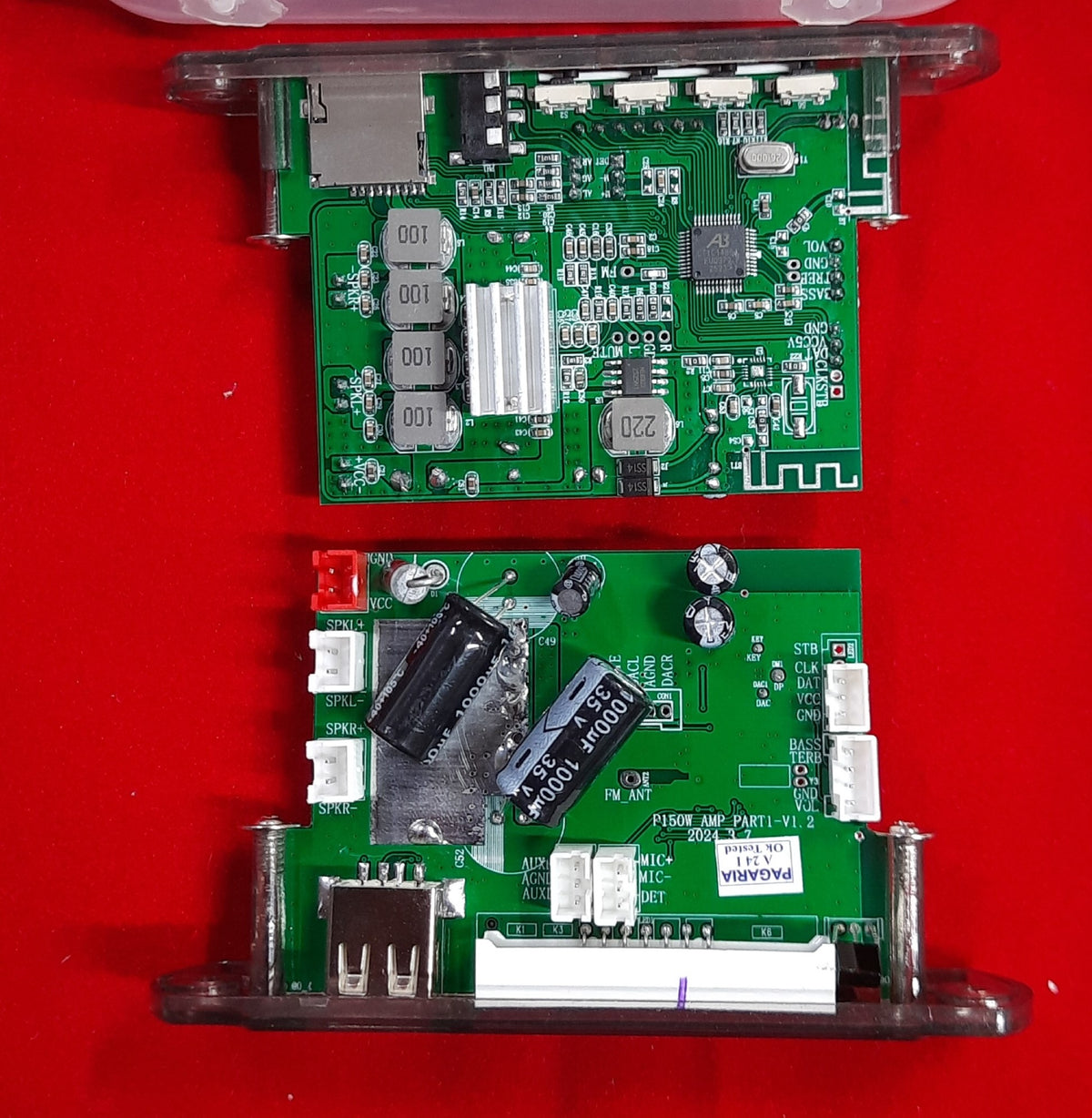 CARWOOD USB WITH AMPLIFIER BOARD