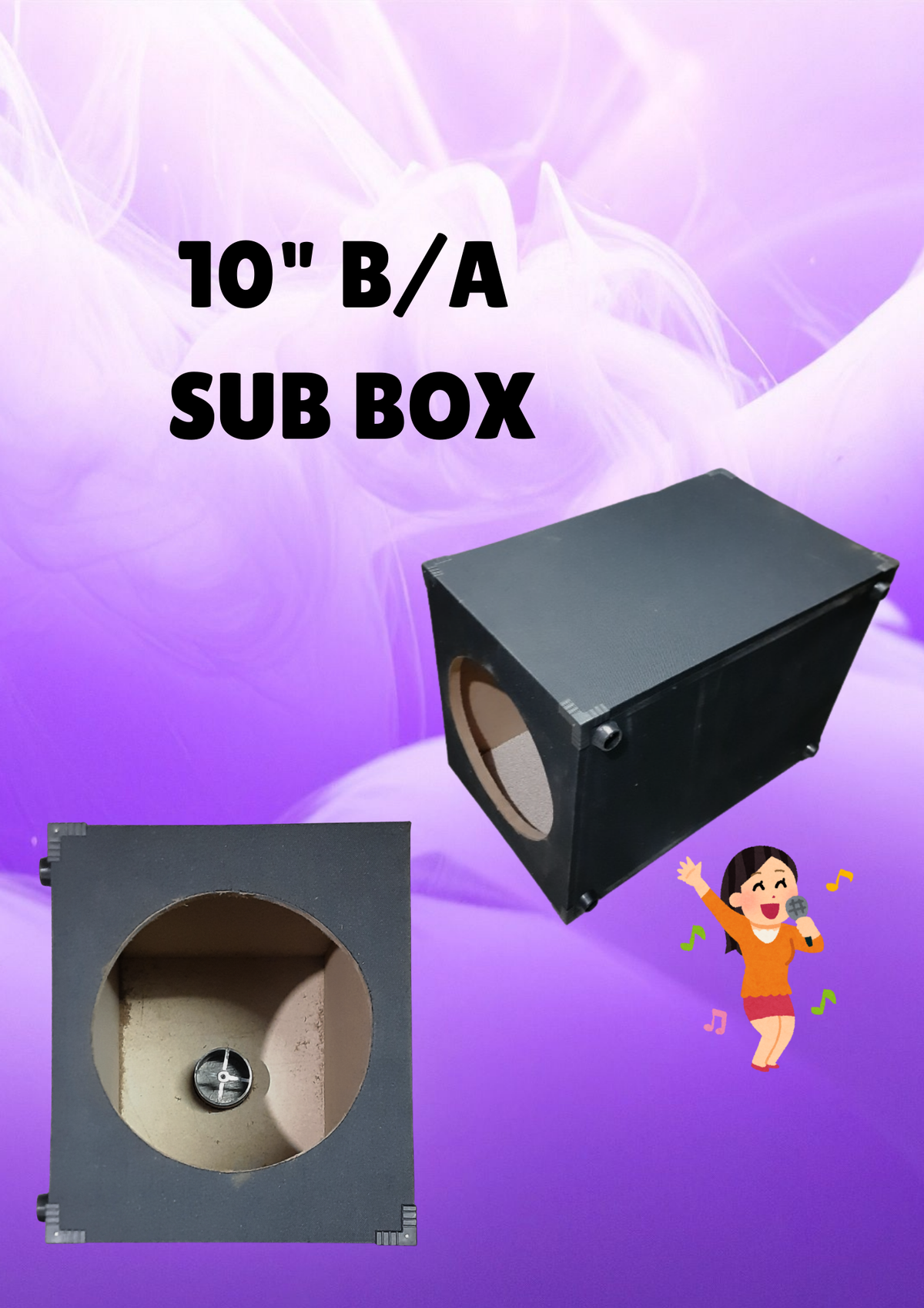 10" SUB BOX B/A